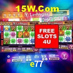 Jackpots e promoções na e77