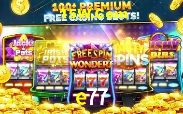 Bônus e promoções da e77